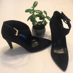 Nine West asymmetrical heels